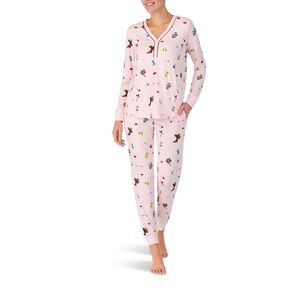 Kate Spade New York Cozy Jersey Henley Jogger Set